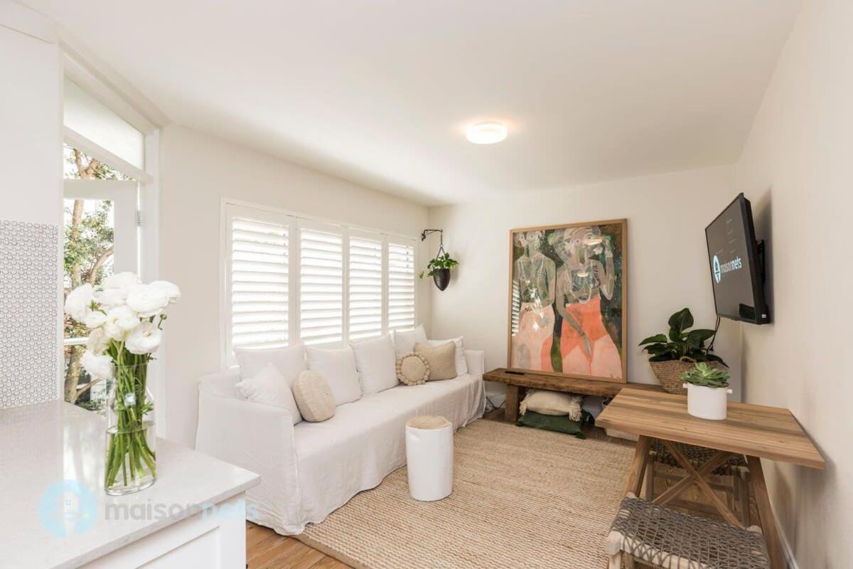 1 Bdrm Manly Beachside Apt With Parking Sydney Exterior foto