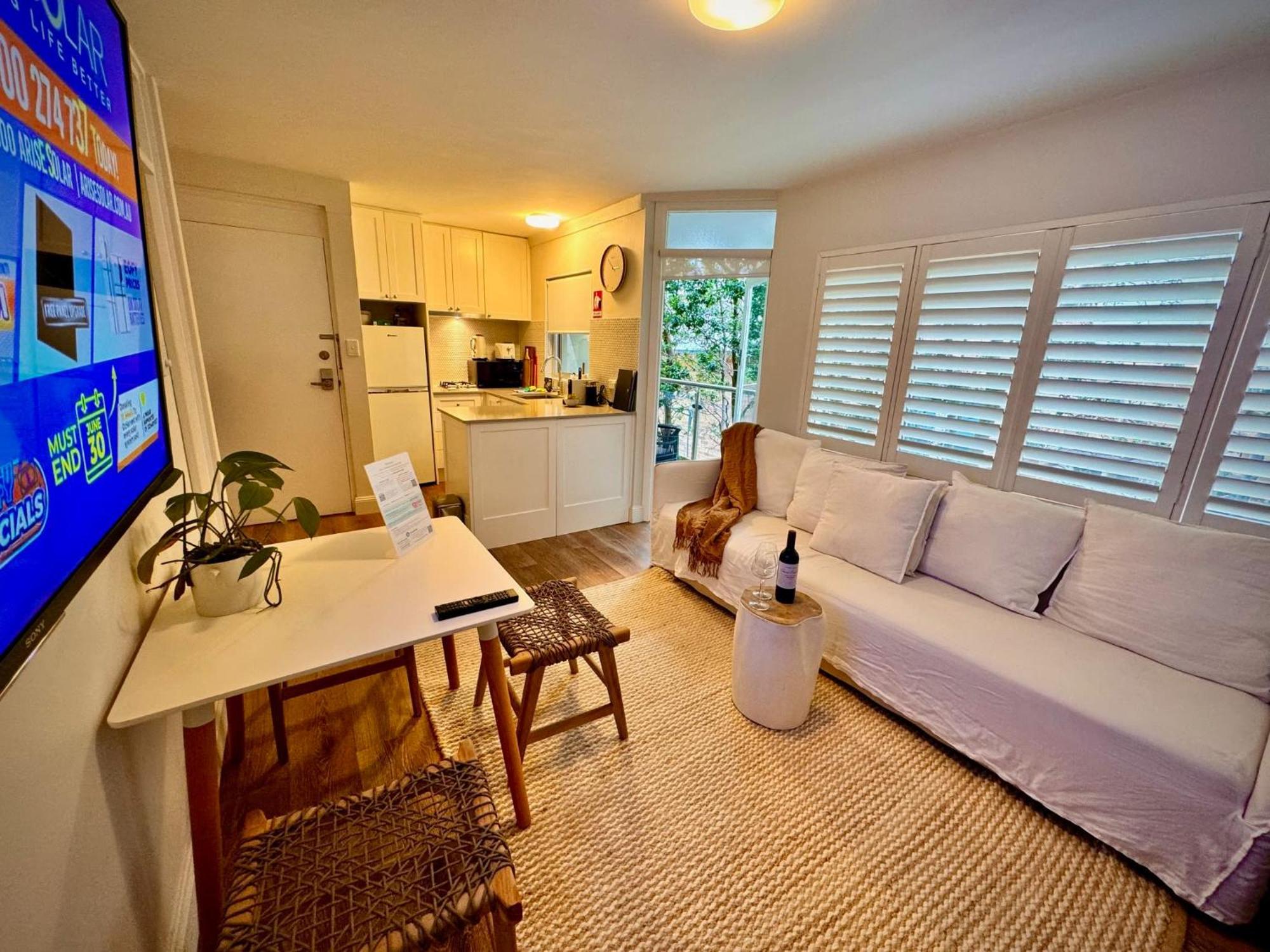 1 Bdrm Manly Beachside Apt With Parking Sydney Exterior foto